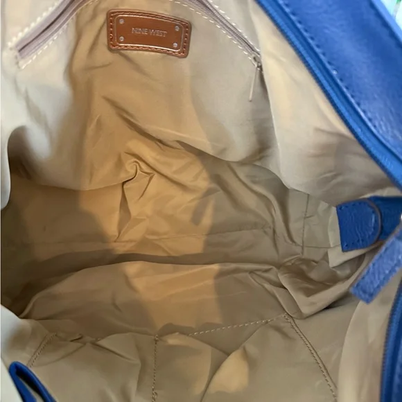 Nine West Navy Blue Tote Bag - Picture 3 of 3